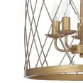 thumbnail image 3 of Safavieh Alair 18 In. Dia. Adjustable Pendant Lamp , Gold, 3 of 6