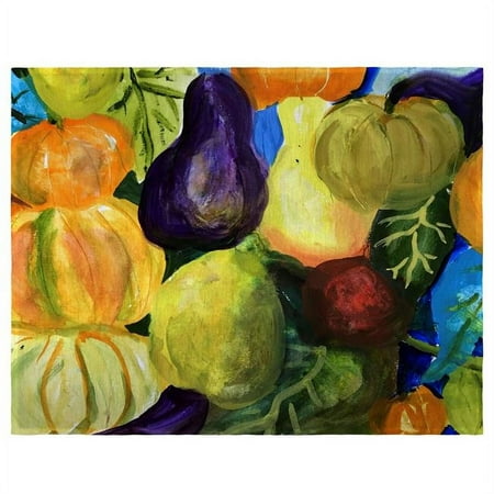 

Betsydrake PM1159 14 x 18 in. Gourds II Place Mat - Set of 4