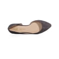 thumbnail image 2 of Womens Nine West Spruce Ballet Flats, Dark Grey, 2 of 5
