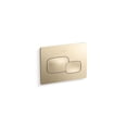 thumbnail image 4 of Kohler K-5413-0 2 x 4 in. Cue Flush Actuator Plate for Wall Tank & Carrier System - White, 4 of 5
