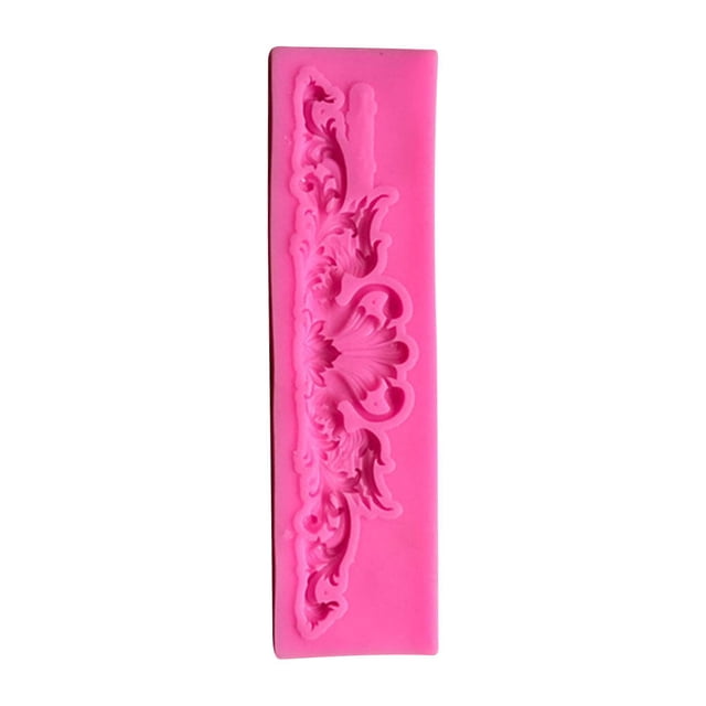 Inteprter Gran oferta, molde de silicona con borde en relieve Vintage para pastel artesanal de azúcar DIY, molde para Fondant, herramientas de Herramientas y accesorios para hornear 1#