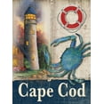 thumbnail image 2 of Williams, Todd 25x32 Black Ornate Wood Framed with Double Matting Museum Art Print Titled - Cape Cod, 2 of 4