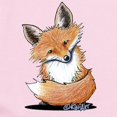 thumbnail image 2 of CafePress - Kiniart Fox Infant Bodysuit - Baby Light Bodysuit, Size Newborn - 24 Months, 2 of 4