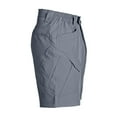 thumbnail image 4 of Kakii Mens Tactical Shorts Waterproof Hiking Fishing Breathable Quick Dry Cargo Short Shorts Regular, 4 of 8
