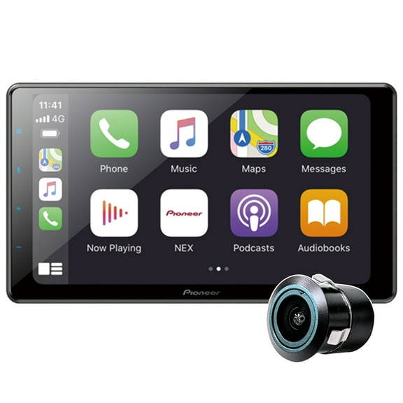New Pioneer DMH-WC6600NEX 1DIN 9" Modular Digital Media Receiver & Bullet Backup Cam