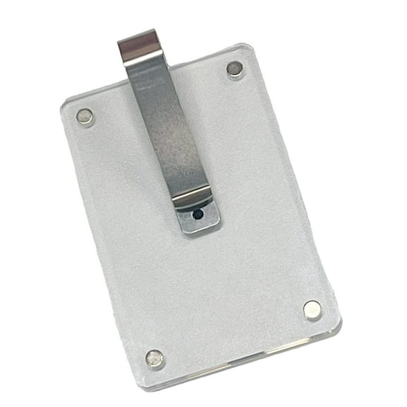 Acrylic Car Picture Holder Sunvisor Clip for Personalizing Photos Interior Decoration Family Images