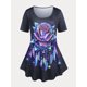 thumbnail image 1 of Camiseta Talla Extra Estampado "Dreamcatcher Rosa" Rosegal  Camisetas tallas grandes, 1 of 5