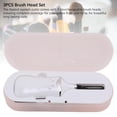 thumbnail image 5 of Riousery Electric Heated Eyelash Curler, Rechargeable Lash Curler with 3 Temperature Modes & 3 Replacement Brush Heads, Portable USB Charging Makeup Tool, White, 5 of 9