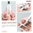 thumbnail image 2 of Stainless Steel Nail Trimmer Pet Dog Paw Trimmer Small Breed Nail Sharpener for Dogs Safe Pet Supply Pink elbow, 2 of 5