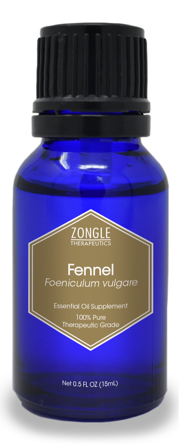 Zongle Fennel Essential Oil, Hungary, Safe To Ingest, 15 mL