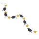 thumbnail image 5 of KAKOWELY Guirnalda de birrete de graduación con estrellas, banderines, gorro de graduación, decoraciones para fiestas de secundaria y universitarias de la generación 2025, 5 of 5
