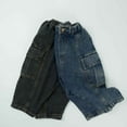 thumbnail image 5 of LUOGENLI Boys Jeans Size 14 Bootcut Child Toddler Boys Girls Denim Pants Casual Holiday Trousers Boys Jeans Size 12 Long Black 2-3 Years, 5 of 5
