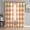 Chocolate, variant on Sheer Curtains 45 Inches Long, Grey Plaid Light Filtering Window Curtains for Living Room, Gradient Geometric Buffalo White Checkered Rod Pocket Voile Sheer Curtain Drapes, 52"W x 45"L, 2 Panels