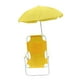 thumbnail image 4 of koolsoo Children's Outdoor Chair Beach Chair with Umbrella Outdoor Folding Chair Yellow, 4 of 9