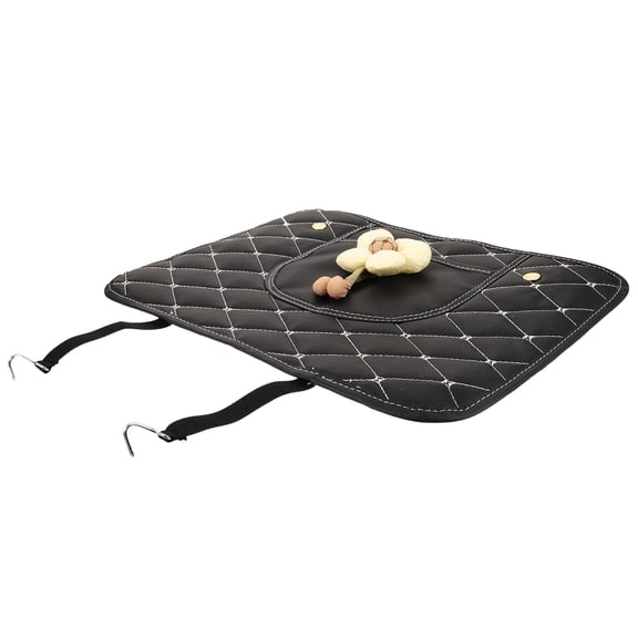 AURARMLET Car Back Seat Protector Kick Mat Easy to Clean Durable Seat Back Cover for Cars