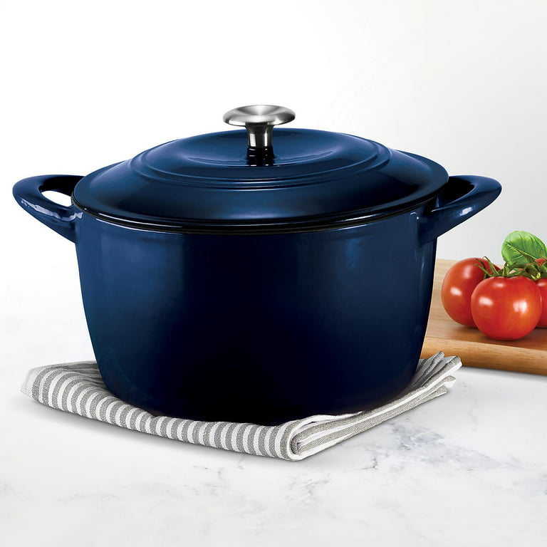 Tramontina Gourmet Enameled Cast Iron Covered Skillet - Gradated Cobalt - 10 in.