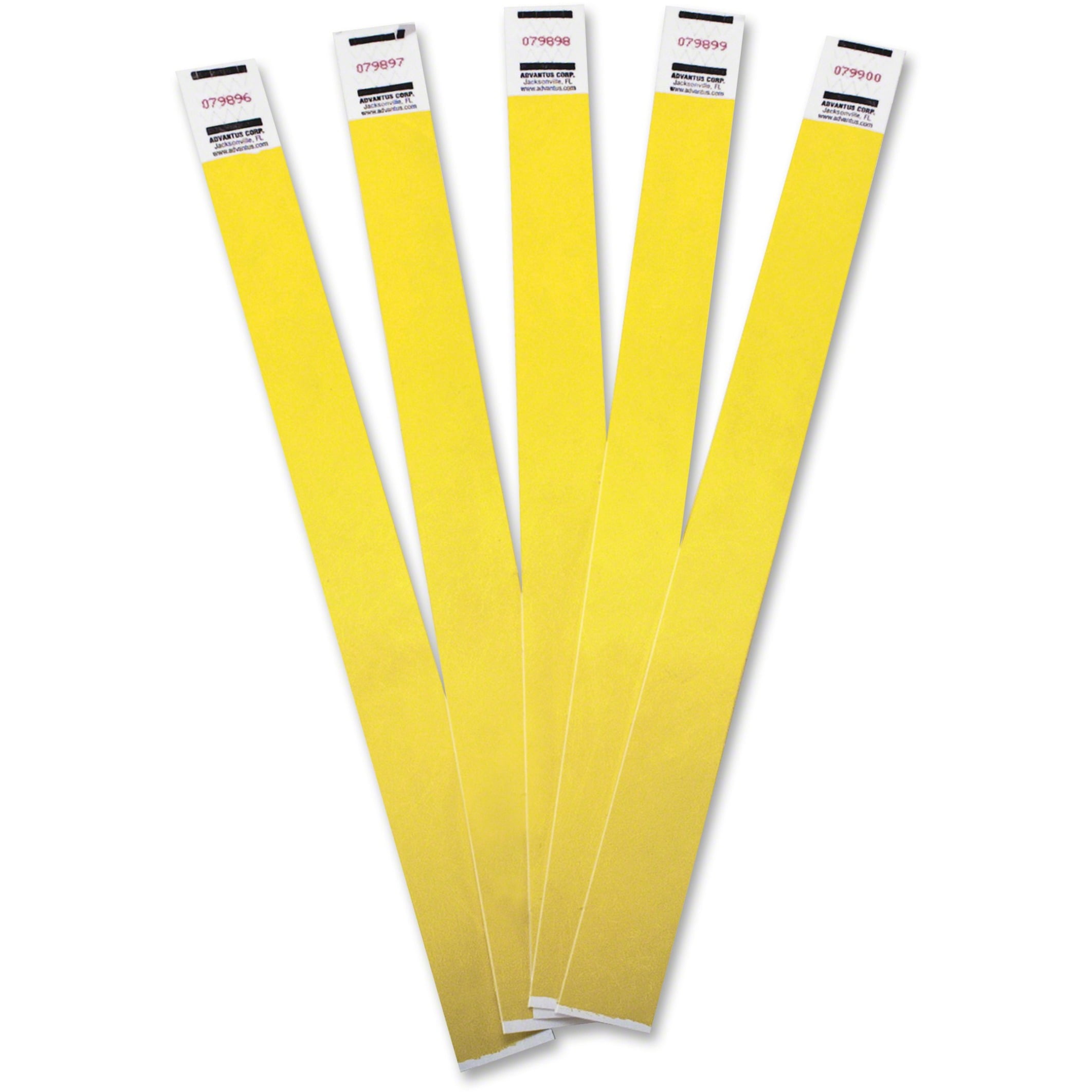 Advantus Crowd Management Wristbands Sequentially Numbered 10 X 3 4 advantus-crowd-management-wristbands-sequentially-numbered-10-x-3-4