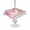 Pink, variant on Outdoor Tablecloth with Umbrella Hole for Patio/Picnic/Party/Camping, Farmhouse Pig Waterproof Table Cloth Square Cover Washable, Spring Floral Farm Animal Wooden (54"x 54")