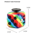 thumbnail image 4 of Fidget Cube Stress Ansiedad Juguete para aliviar la presión para adultos y niños Regalo Relajante Juguete sensorial para aliviar el estrés, 4 of 4