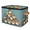 Multicolor 3, variant on ADECORIVY Cute Sea Otter Storage Bin with Lid Fabric Water Animal Foldable Storage Baskets Boxes for Clothes Shelves Closet Organizer Containers with Leather Handles for Wardrobe