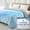 Blue & Light Grey, variant on Cooling Comforter - BreezeWeave Cooling Blanket Twin Size for Hot Sleepers & Deep Rest - Cloud Soft, Breathable, Ultra Durable, Easy Care, Reversible - 68 x 90 in (Pink & Beige)