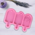 thumbnail image 6 of MANNYA DIY Three Ice Cream Keychain Resin Mold Handmade Cute Popsicle for Key Chain Mou, 6 of 10