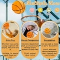 thumbnail image 4 of Almohada de baloncesto de peluche de 11 pulgadas, pelota deportiva rellena, juguete decorativo, regalo para niños y niñas, 4 of 5