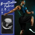 thumbnail image 3 of Traje de Baño Scotamalone para Hombre de Secado Rápido Negro, 3 of 5