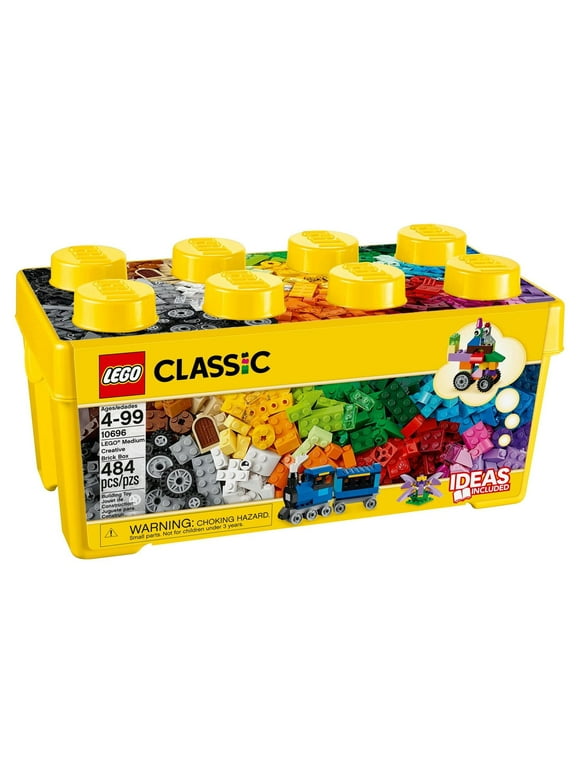 LEGO Classic Medium Creative Brick Box 10696 creative building Toy (484 Pieces)