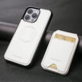 thumbnail image 2 of for iPhone 16 Pro Max Case Wallet with Card Holder for Women Men Compatible with Magsafe Wallet Detachable Magnetic 2 in 1 Stand Credit Card Slots PU Leather Shockproof Phone case-Off, White, 2 of 11