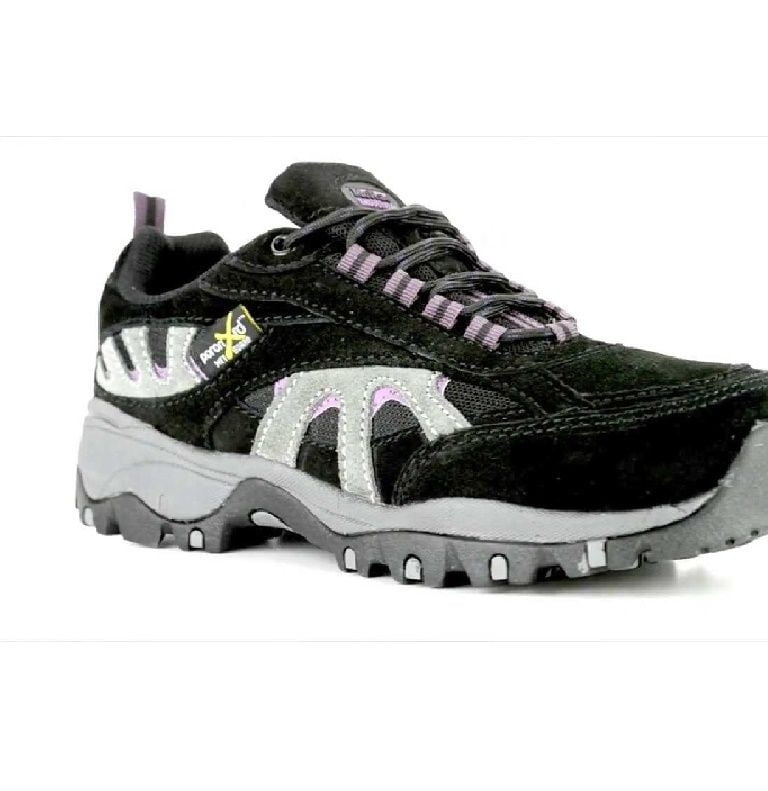 McRae Industrial Work Shoes Womens Hiker Steel Toe Black MR47300