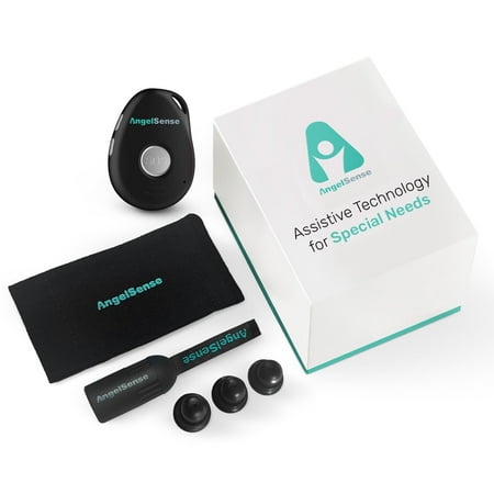 AngelSense Personal GPS Tracker for Kids, Teen, Autism, Special Needs, Elderly, Dementia - 2-Way Auto-Answer Speakerphone & SOS Button - School Bus Tracking - Easy-to-Use App (Subscription Required)