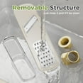 thumbnail image 4 of 3-in-1 Multifunctional Garlic Slicer Super Thin, Garlic Press with Container for Mincing, Slicing and Grinding Vegetables, 4 of 7