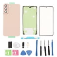 thumbnail image 2 of Set Phone Back Glass Cover Set Easy Installation Phone Rear Glass Cover Set with Professional Repair Kit for S22, 2 of 7