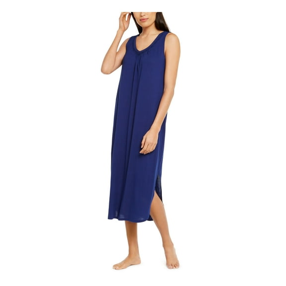 CHARTER CLUB Intimates Blue Everyday Nightgown Size: XS