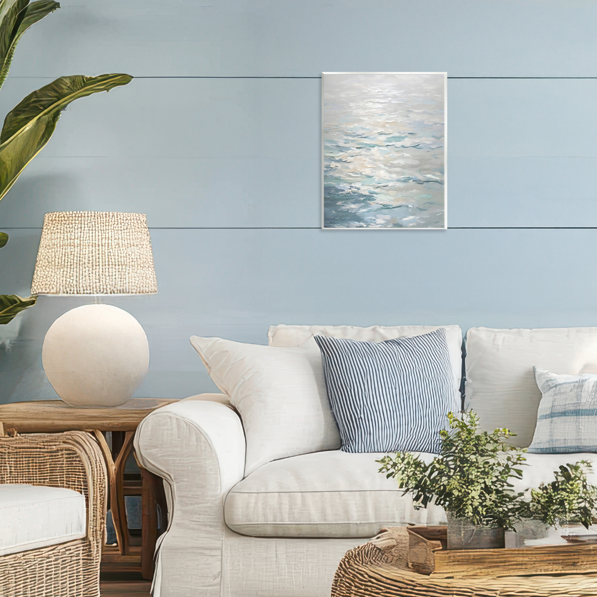 Stupell Industries Shallow Reflections Calm Sea Wall Plaque Art, design by Riley B