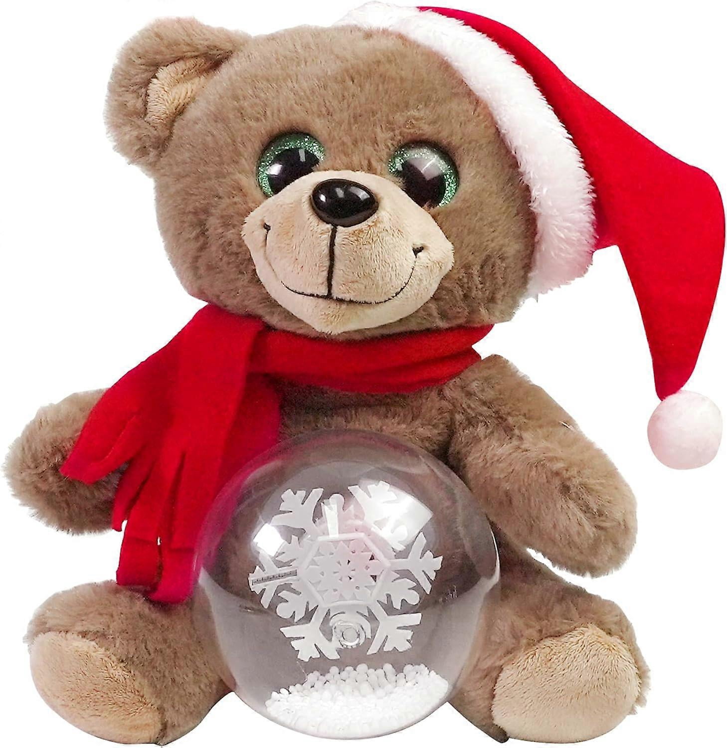 Osito de peluche navideño de 3 metros, con luz LED, musical y cantor ...
