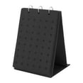thumbnail image 1 of segolike Shoe Charms Organizer Accessories Creative Portable Shoe Charm Display Pages Black, 1 of 7