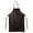 Black, variant on PU Leather Water Apron,Oil Resistant Protective,Wear Resistant Work Apron for Fish Cleaning,Kitchen Dishwashing Barbecue Dog Grooming Black