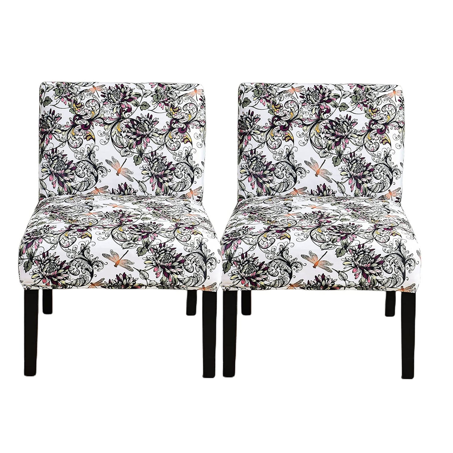 Armless Chair Slipcover Stretch Armless Accent Chair Covers Removable