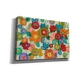 thumbnail image 2 of Epic Graffiti 'Decorative Flowers' by Silvia Vassileva, Canvas Wall Art, 18"x12", 2 of 2