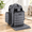 Dark Grey, variant on Dad Diaper Bagpack With Changing Mat - Dark Grey