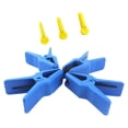 thumbnail image 1 of Juego de 4 tapones para mangueras de fluido universales, abrazaderas para tope de mangueras de fluido para reparación de automóviles, 1/2 3/8 5/16 pul, 1 of 9