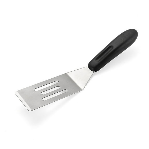 Shoreew Small Spatula for Kitchen Use Stainless Steel Serving Turner for Pancakes Brownies Desserts Eggs Mini Stainless-Steel Spatula for Flipping Serving