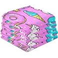 thumbnail image 4 of SKYSONIC 4 Pack Unicorn Kitchen Dish Towels,Dishcloths,Hand Towels, Tea Towels,18" x 28", 4 of 7