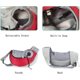 thumbnail image 3 of Bolsa transportadora para perros y gatos Vevor bandolera para mascotas 40*22*10cm, 3 of 5