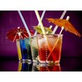thumbnail image 2 of TILIYHELLO 50 Packs Of Cocktail Umbrellas, Food Decorations, Fruit Sticks, 2 of 5