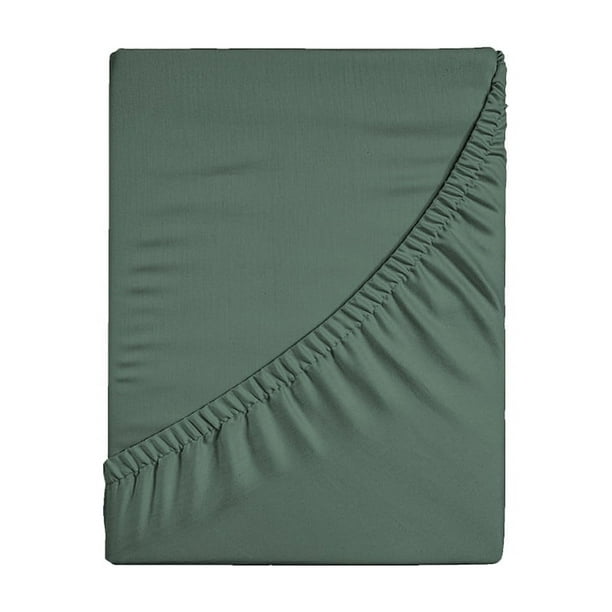 Sofa Vama Ropa de Cama Sábana ajustable para cama doble, funda de cama fija antideslizante, protección integral para colchón, funda de cama de fibra suave, adecuada para dormir desnudo for Navideño
