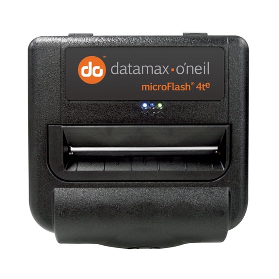Restored Datamax-O’Neil MicroFlash 4te Portable Thermal Label Printer – Monochrome, Direct Thermal, Compact, Mobile, USB/Serial Connectivity (Refurbished)