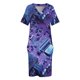 thumbnail image 4 of Vestido de festival con bolsillos sueltos y sin costuras para mujer, ideal para el verano., 4 of 7